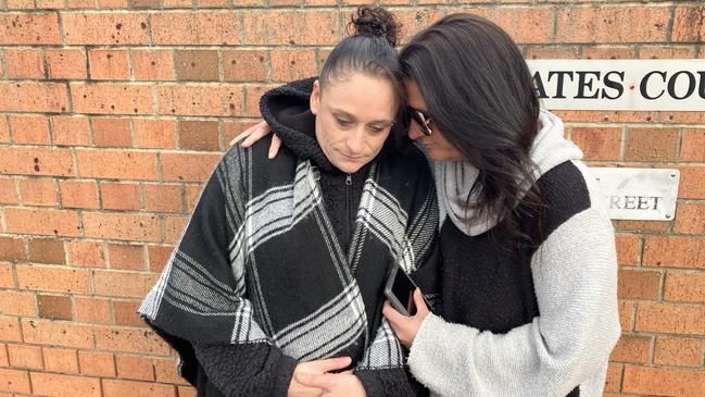 Rihanna Goodson, left, and Amy Dettmer were among the family of children killed in the freak accident.