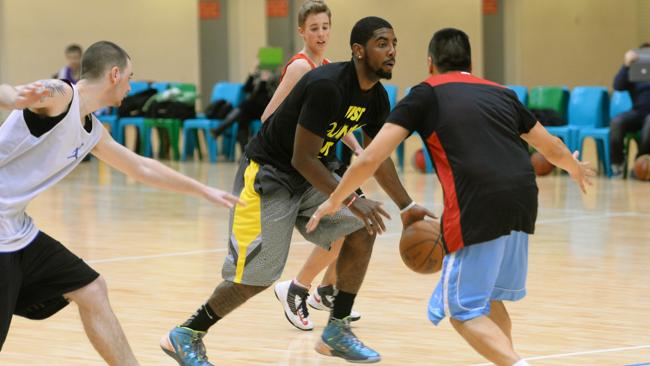 NBA All Star Kyrie Irving visits Melbourne Herald Sun