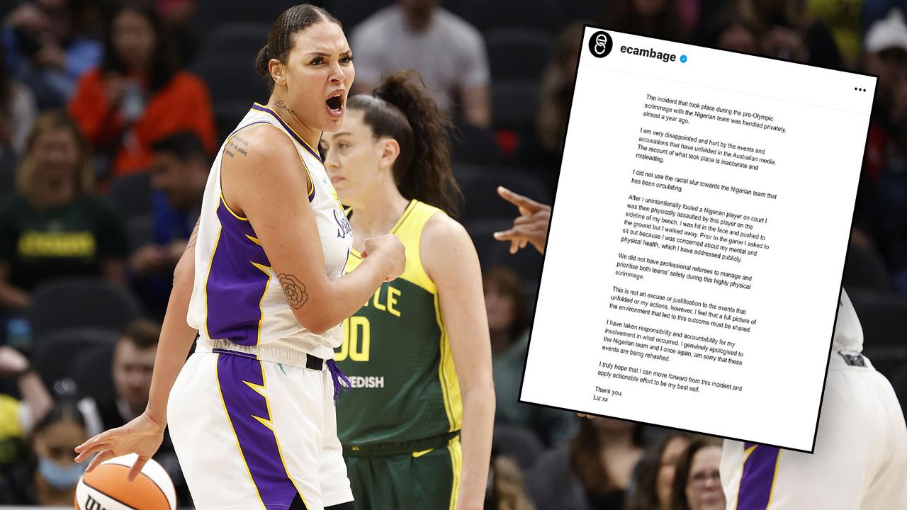 Liz Cambage opts to terminate contract with Sparks amid playoff race