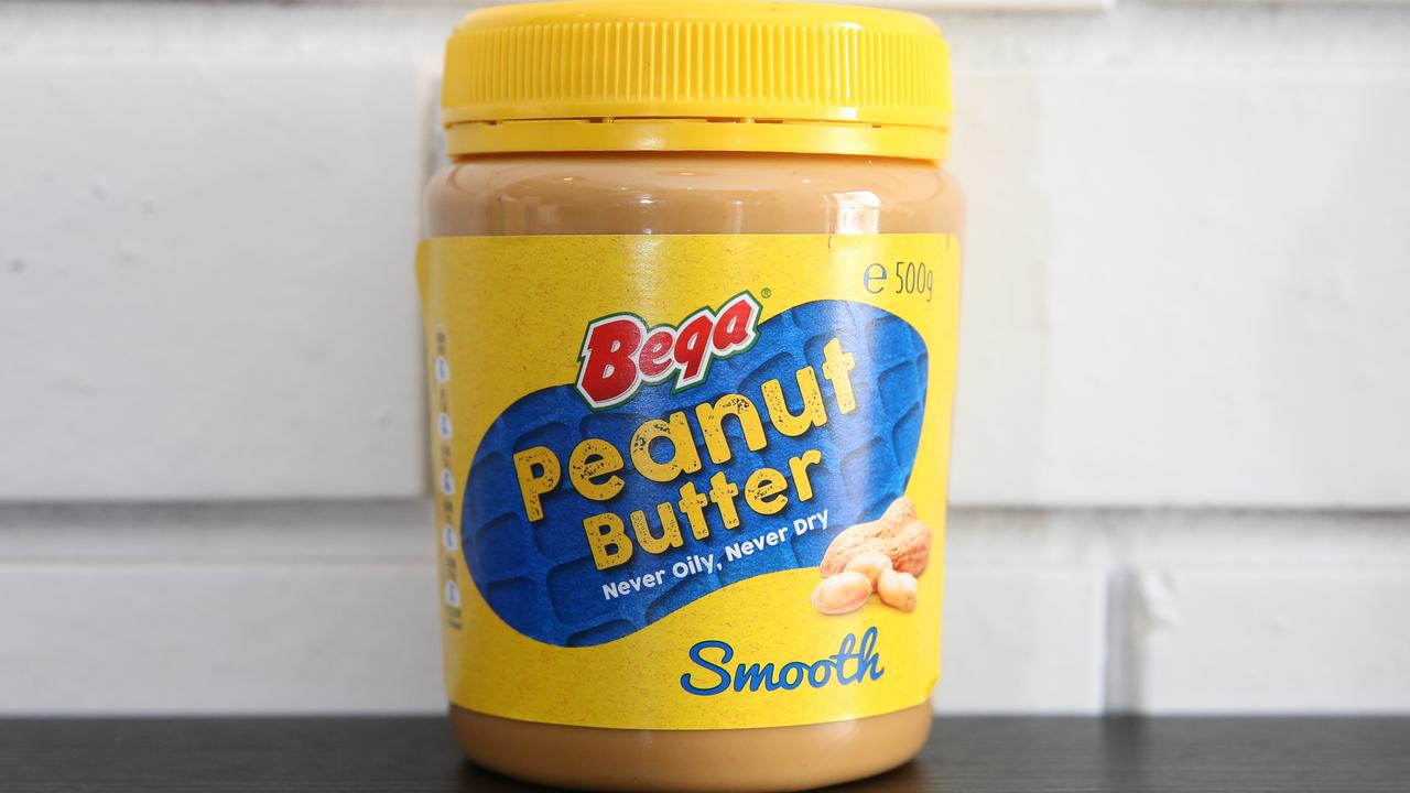Bega peanut butter. Picture: Peter Ristevski