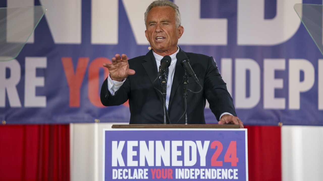 RFK Jr will receive ‘a lot’ of his votes from ‘disaffected Democrat voters’