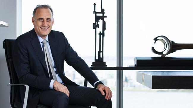 Rob Scott, chief executive of Wesfarmers, in his offices in Perth. Picture: Ross Swanborough