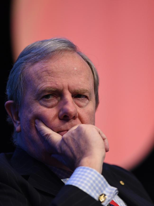 Former Treasurer Peter Costello has taken aim at the RBA. Picture: AAP