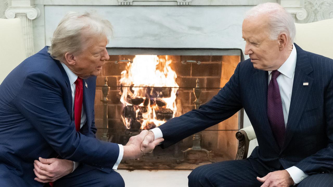 Mr Trump will enter office again on January 20, 2024. Picture: Saul Loeb / AFP