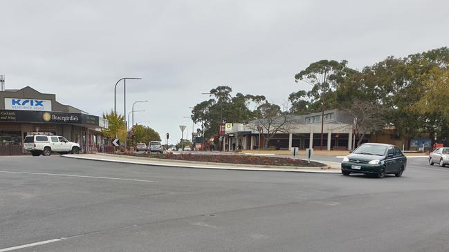 Main Rd, Shepherds Hill Rd and Coromandel Parade, Blackwood (Blackwood roundabout) has been rated the worst SA intersection in 2019. Picture: RAA