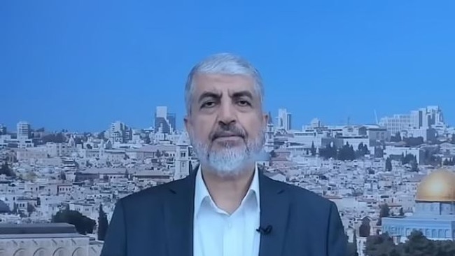 Khaled Meshaal, former Hamas chief. Picture: Supplied