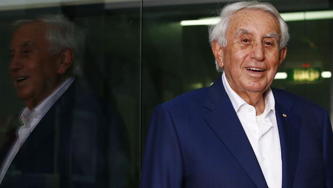 Harry Triguboff in his office at Meriton. Picture: John Appleyard