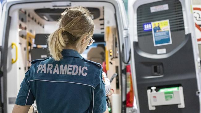 Paramedics were called at around 10.45am to a residential home in Dysart. Picture: Mary-Ann Shapcott