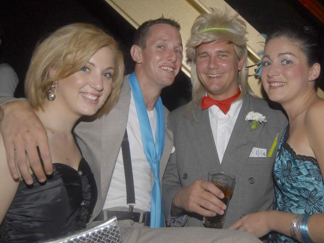 Lucy Payne and Adam Wilson with Mitch Foley (Upper Caboolture) and Natalie Robinson (Griffin); Abnormal Formal, Nova's annual listener party, The Met Fortitude Valley 22/2/08
