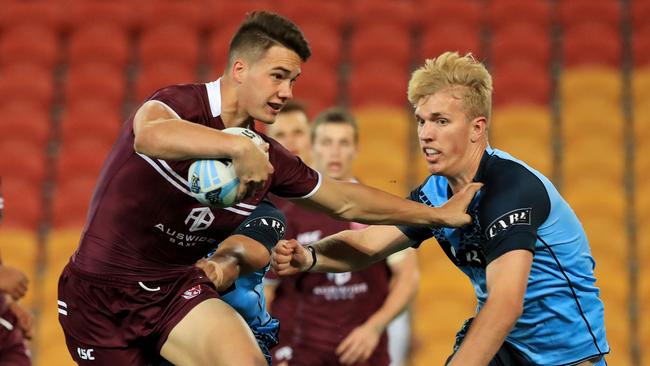 Jack Howarth in action for the U18 Queenslanders against. Picture: Adam Head