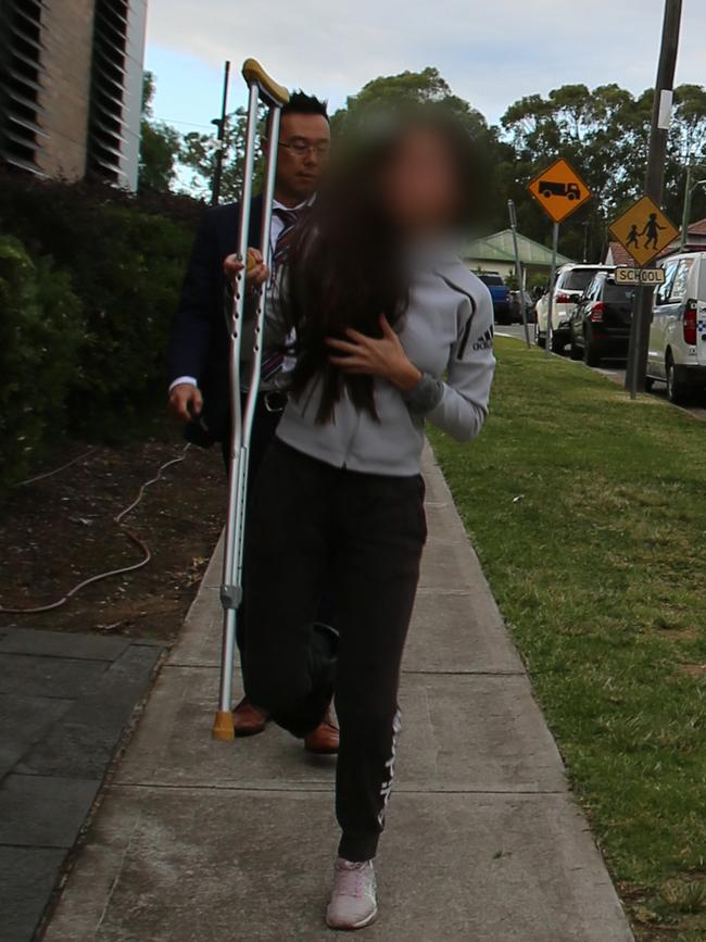 The 22-year-old woman was arrested on Tuesday. Picture: NSW Police