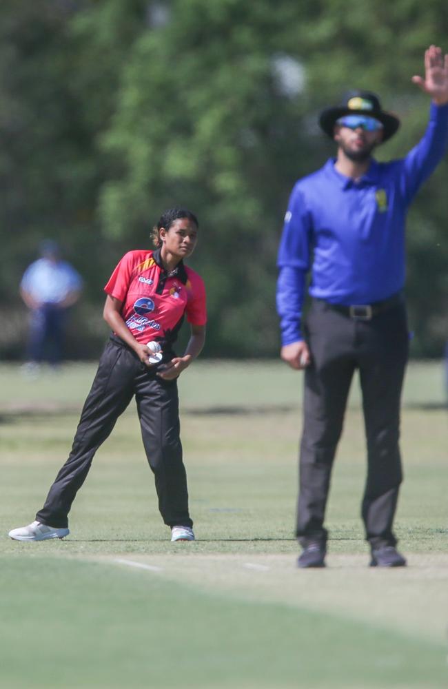 Underage 19 Female Championships; Various Matches played at Nudgee College Cricket Ovals 14.12.23 Pics by Stephen Archer