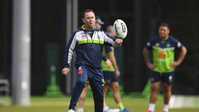 Andrew Voss has called for the Raiders to stand Ricky Stuart down for the rest of the season. Picture: AAP.