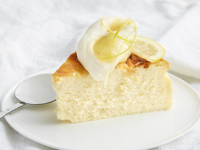 Taste cheesecakes for Hibernation -  Crustless baked lemon cheesecake