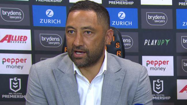 Wests Tigers rookie coach Benji Marshall says he isn’t worried about his future because he’s not coaching to save his job.