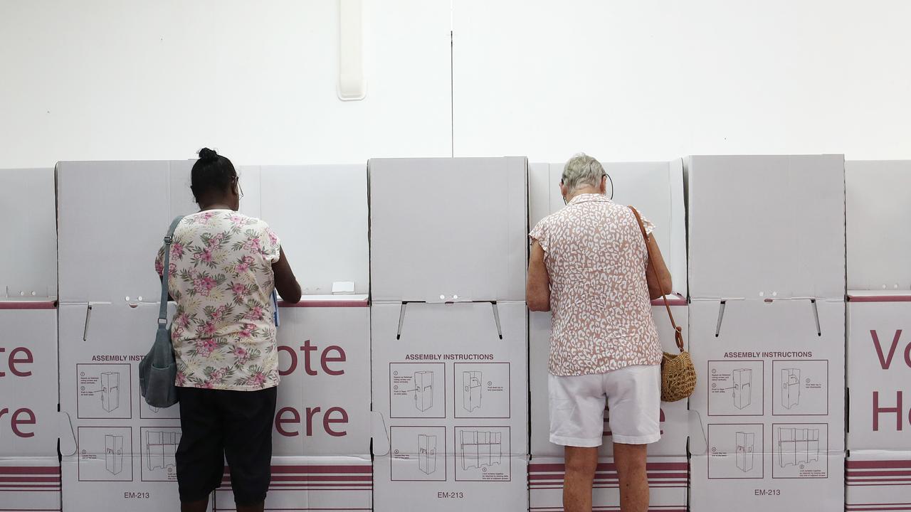 Cairns early voting Prepolling booths line up as residents cast vote