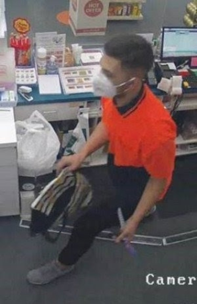 Police want to speak with this man in relation to an armed robbery.