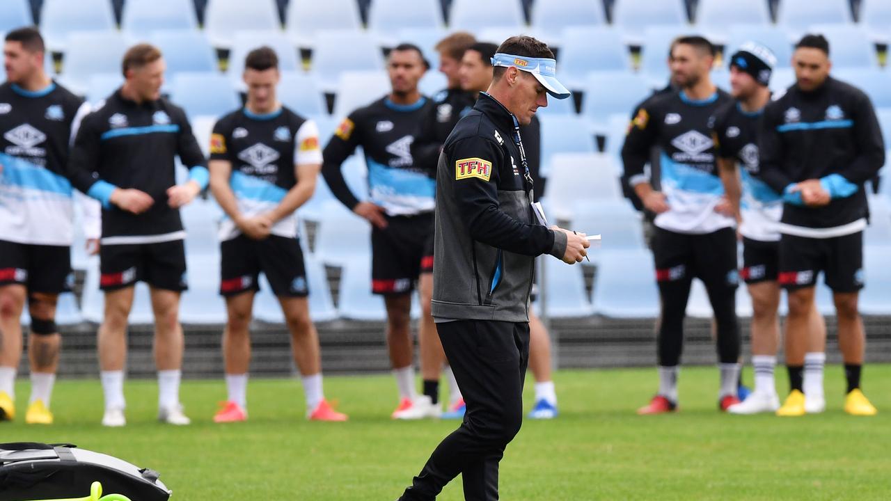 John Morris was axed by the Sharks on Tuesday. Picture: AAP Image/Dean Lewins