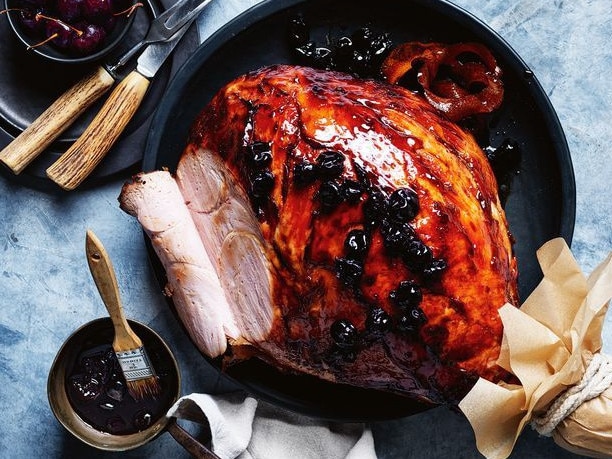 This rum and Coke Christmas ham.