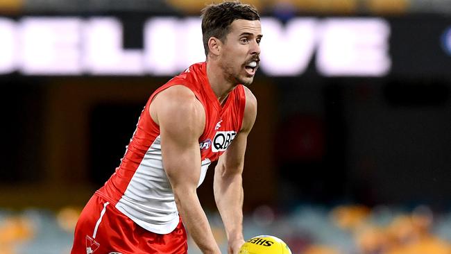 Jake Lloyd has no trouble racking up big numbers for the Swans. Picture: Getty Images