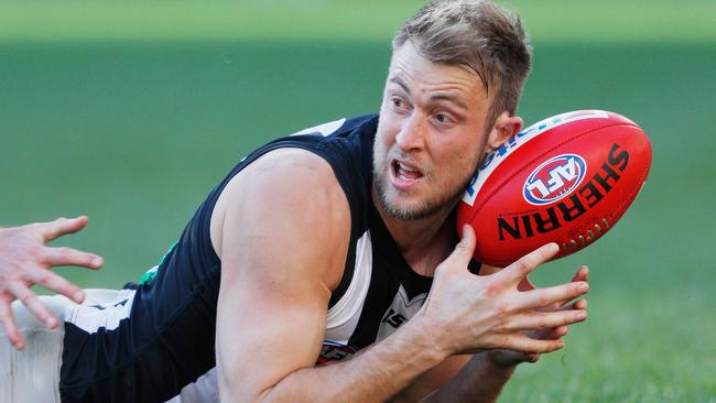 Collingwood fans were shocked when Ben Reid was dropped. Picture: Getty Images
