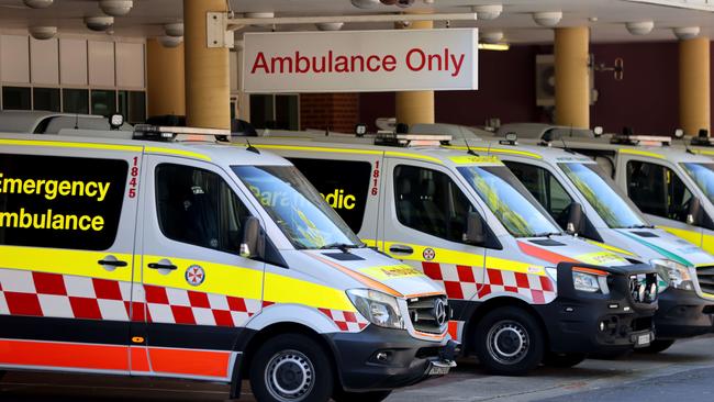 Even if cases go up, it's the hospitalisations rates that are more critical going forward. Picture: NCA NewsWire / Damian Shaw