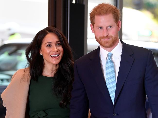 Meghan Markle will not accompany Prince Harry to London. Picture: Getty Images