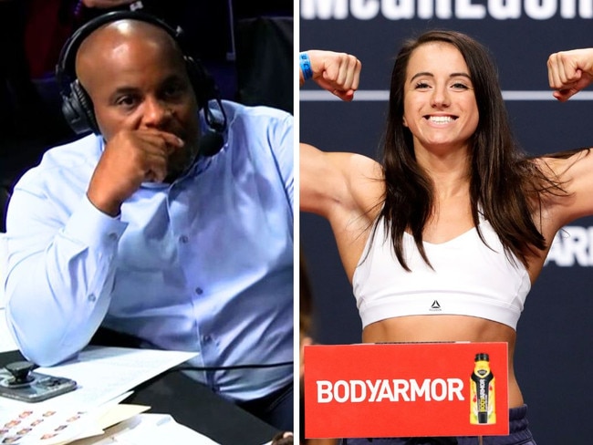 The UFC world has been rocked by the late cancellation of a mian event. Image: Kayo/Getty