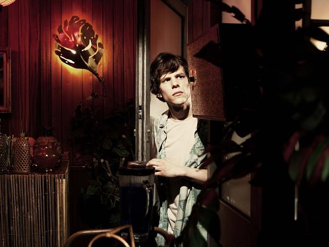 Jesse Eisenberg plays the parts of both Simon and James in The Double.