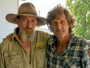 HUMBLE HEROES: Adam Whitehouse and Graeme Spillman, the two men who rushed to help the drowning boys in Tin Can Bay. Picture: Jacob Carson