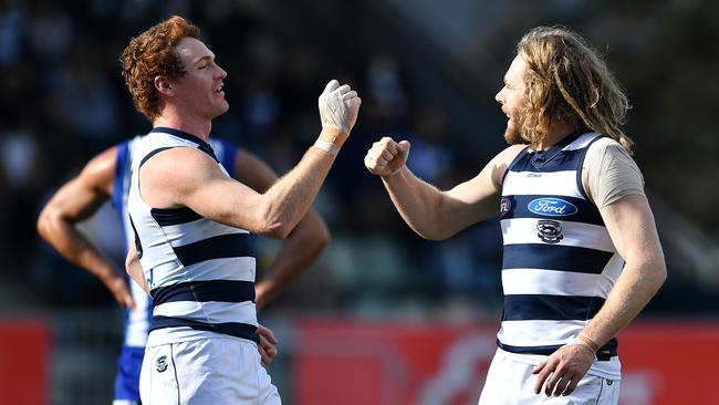 Cam Guthrie has inked a long-term deal to remain at Geelong.