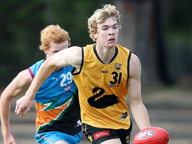 Edwards in action for Western Australia. Picture: Getty Images