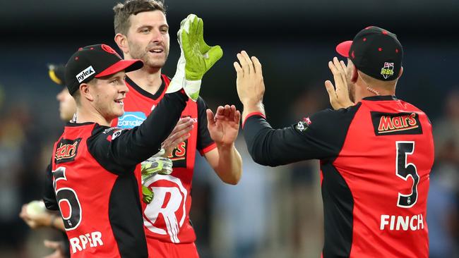 Will the Renegades be celebrating on Friday night? Picture: Getty Images