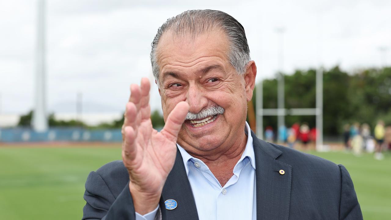 The Brisbane Organising Committee for the 2032 Olympic and Paralympic Games have visited Barlow Park to inspire the next generation of Far North Queensland athletes. President of the Brisbane Organising Committee for the 2032 Olympic and Paralympic Games Dr Andrew Liveris. Picture: Brendan Radke