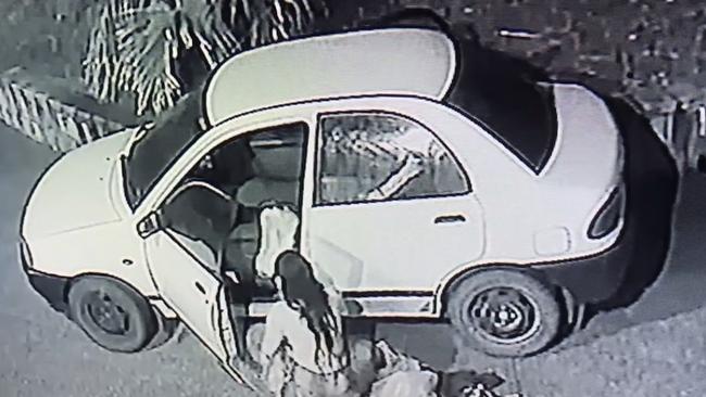 Screenshot of CCTV video from Gympie Tenpin Bowling. Photo: Facebook.