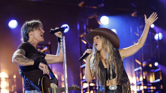 Keith Urban and Lainey Wilson have become close friends and just released a duet Go Home W U. Picture: Jason Kempin/Getty Images)