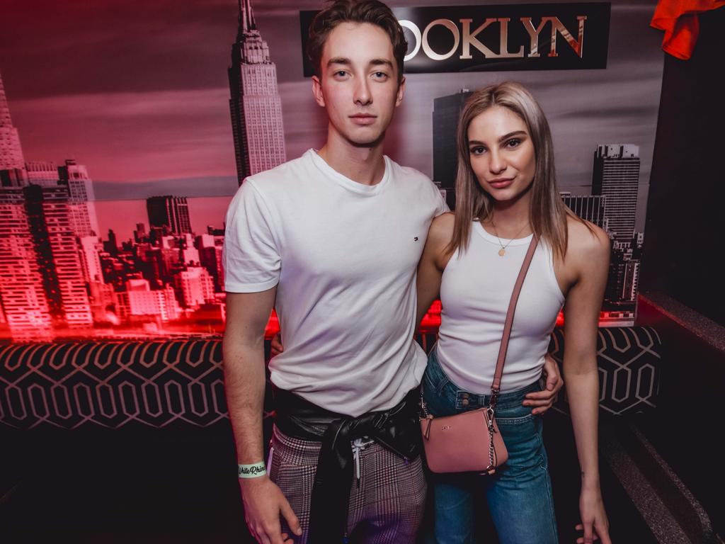 Night spotting 17/18 August 19: Casey Wales and Grace Pelleri at Sin City.