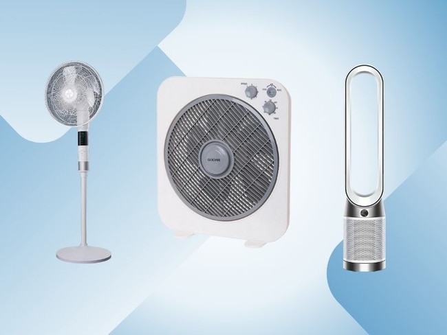 Beat the heat this summer with our picks of the best cooling fans. Pictures: Supplied.