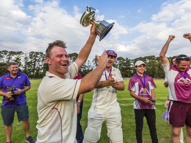 Simon Dart has enjoyed premiership success four times over at Red Hill. Picture: Valeriu Campan