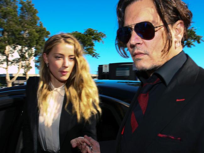 Depp and Heard fell foul of Australia’s strict quarantine laws when they failed to declare her pet dogs Pistol and Boo on arrival in the country on a private jet in 2015.