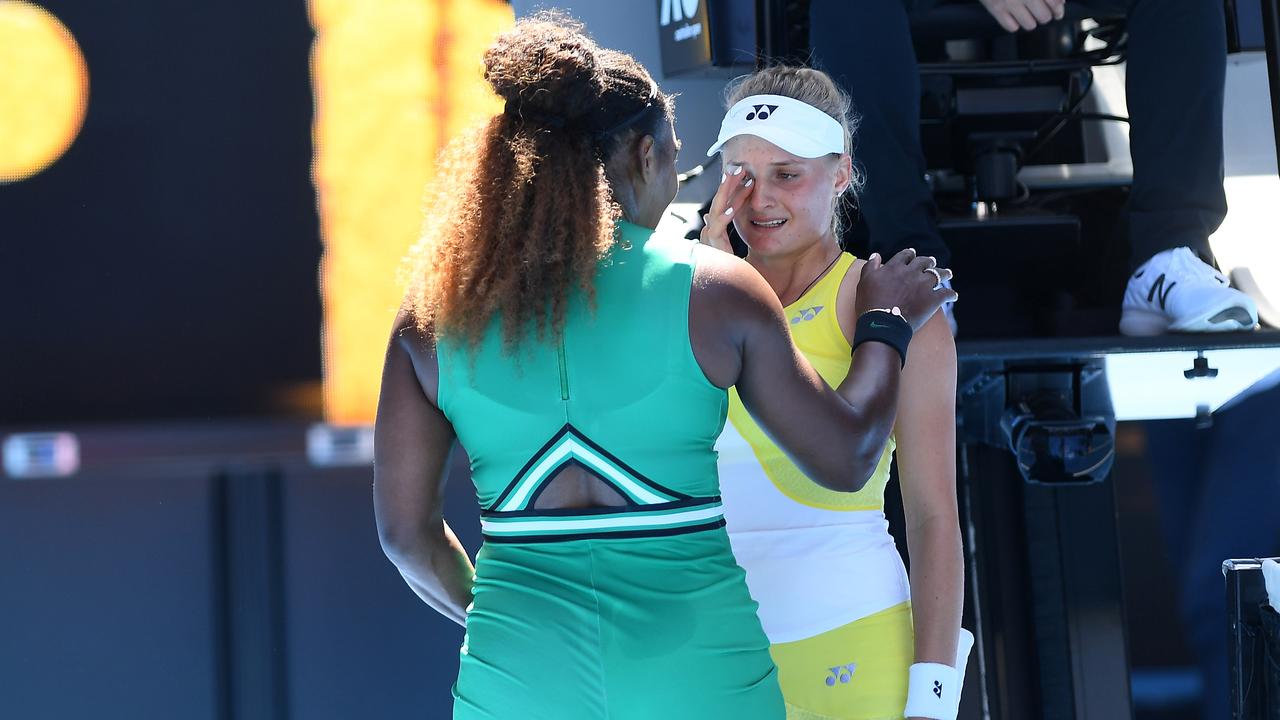 All class from Serena Williams. Photo: AAP Image/Julian Smith