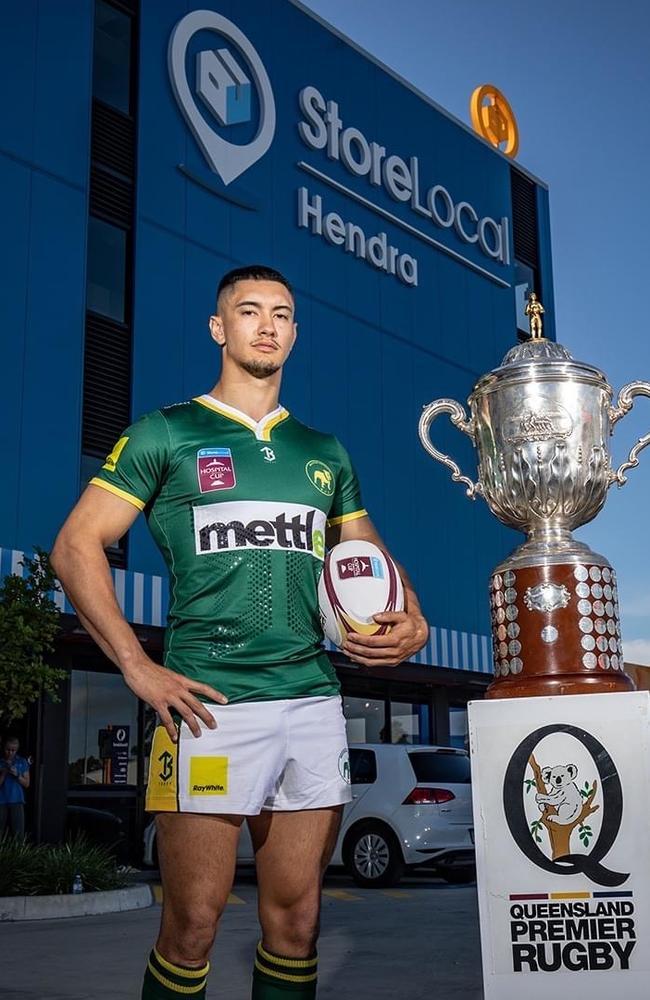 Fletcher Spicer of the Wests Bulldogs. Pic: Brendan Hertel/QRU media.