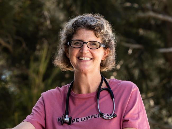 Dr Caroline Rogers, a GP from Narrabeen. Picture: Julian Andrews.