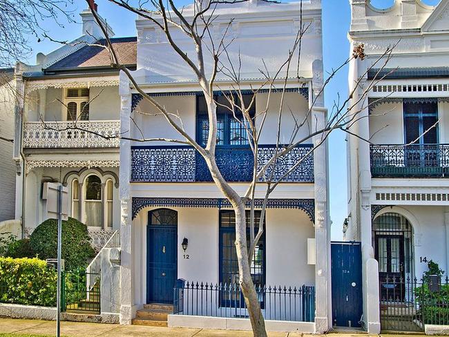 The Paddington terrace acquired by Medich’s daughter, Pamela.