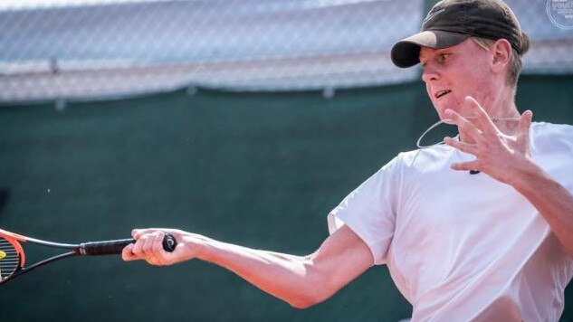 The young Adelaide tennis player hopes to become one of the world’s best. Picture: Supplied