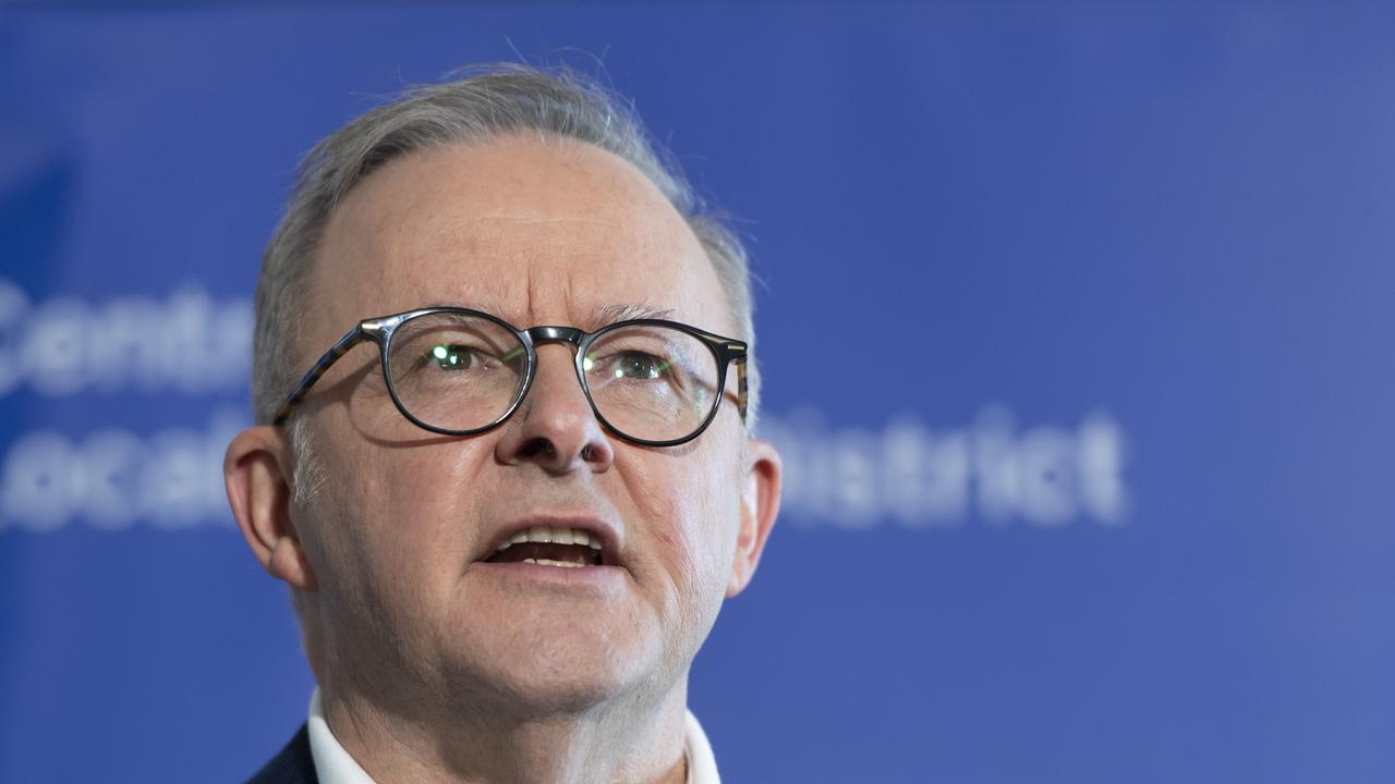 Prime Minister Anthony Albanese says Australians will be rescued from New Caledonia as soon as flights are allowed. Picture:NewsWire / Monique Harmer