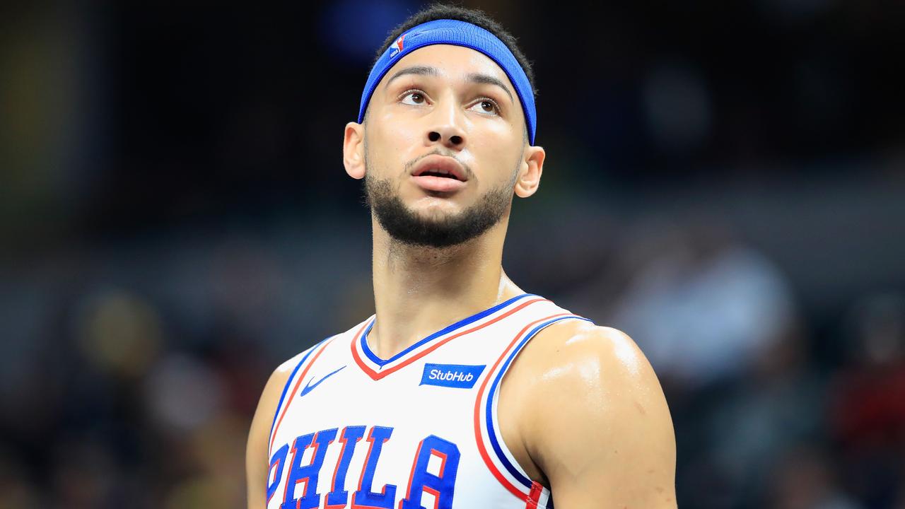 Ben Simmons is under pressure to lift. Andy Lyons/Getty Images/AFP