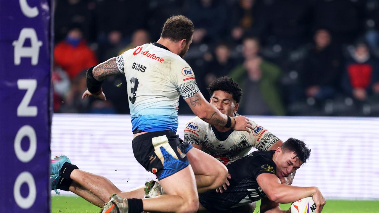 Manu earned his second man of the match honours for the tournament, with another 300m outing. Picture: Getty Images.