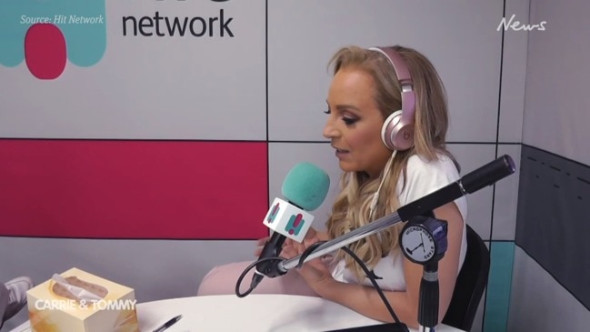 Carrie Bickmore brought to tears in emotional interview