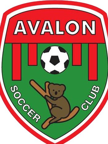 Badge for Avalon Soccer Club. Picture: Supplied